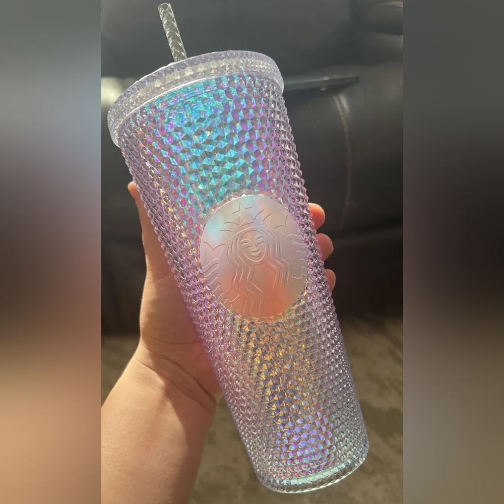 Starbucks iridescent studded tumbler